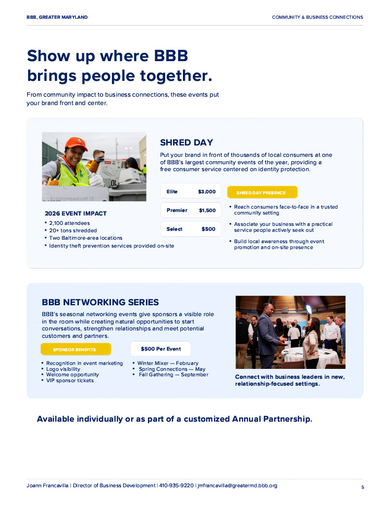 Page 5 of 8 from the 2027 advertising and sponsorship packet.